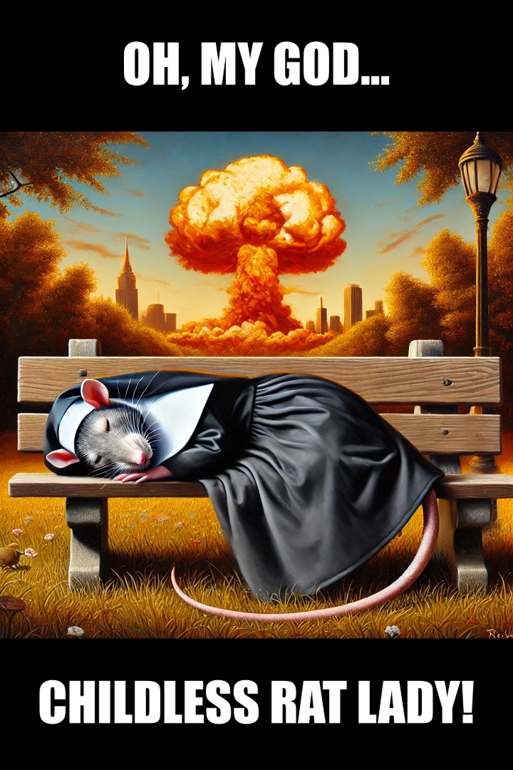 Dreaming Rat Lady Nun