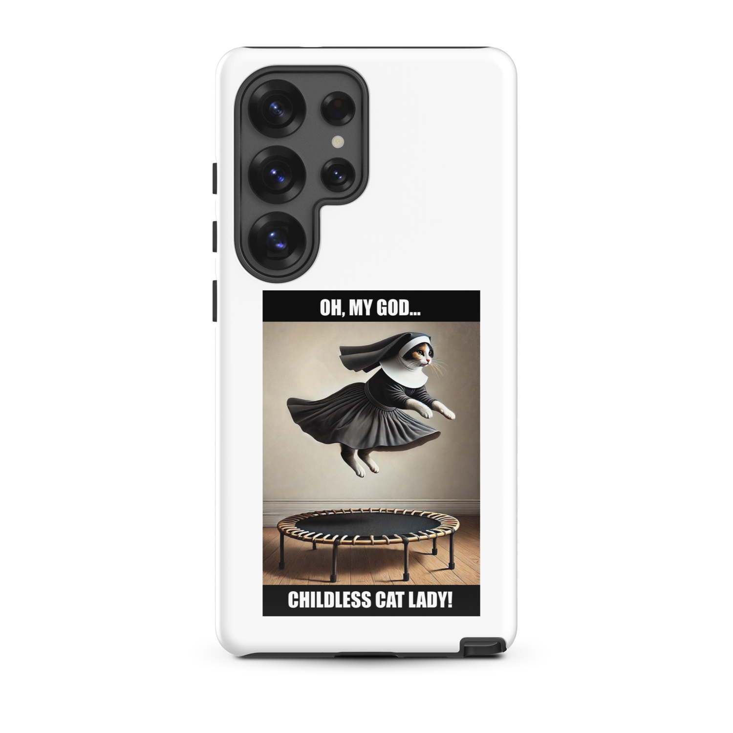 Cat Lady Nun Tough Case for Samsung®